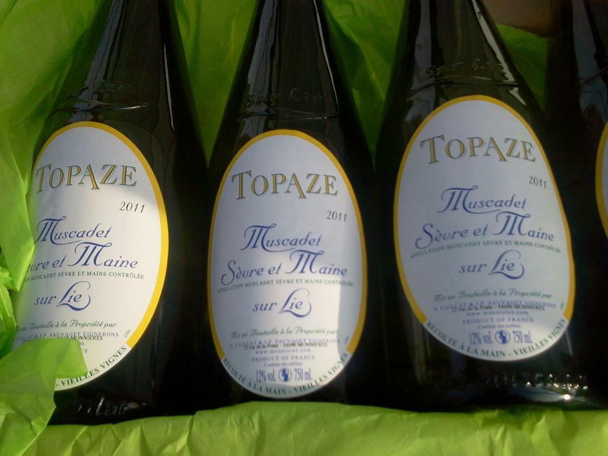 Topaze Sejour Chez Le Vigneron Monnieres  Екстер'єр фото